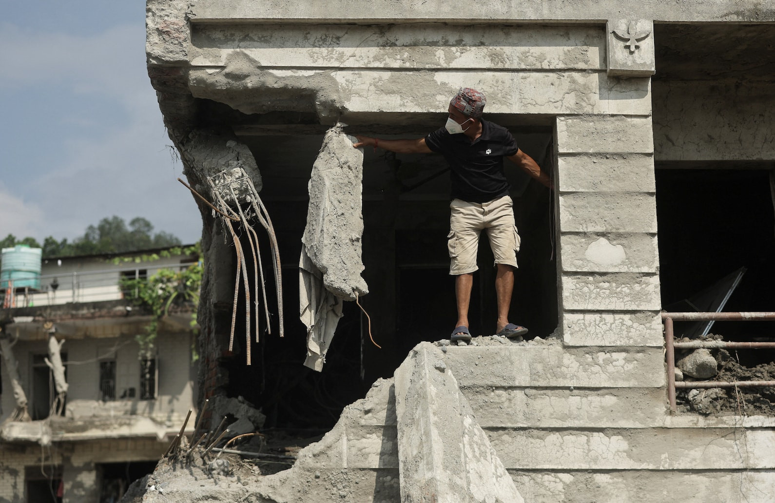 Nepal'deki yıkıcı sellerin ardından yaşananlar - Resim 8