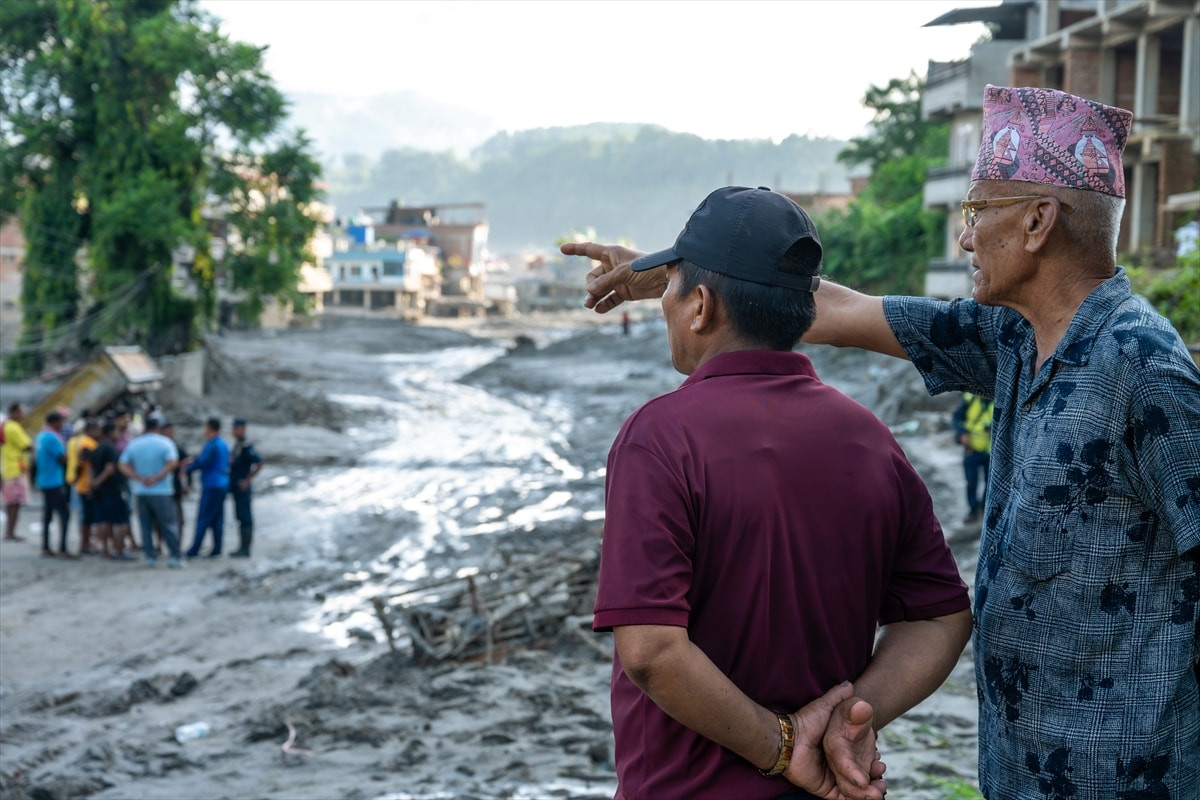 Nepal'deki yıkıcı sellerin ardından yaşananlar - Resim 76