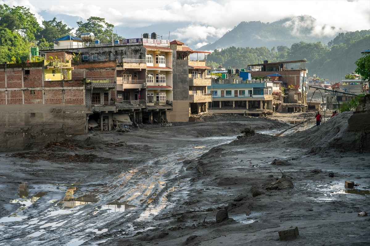 Nepal'deki yıkıcı sellerin ardından yaşananlar - Resim 77
