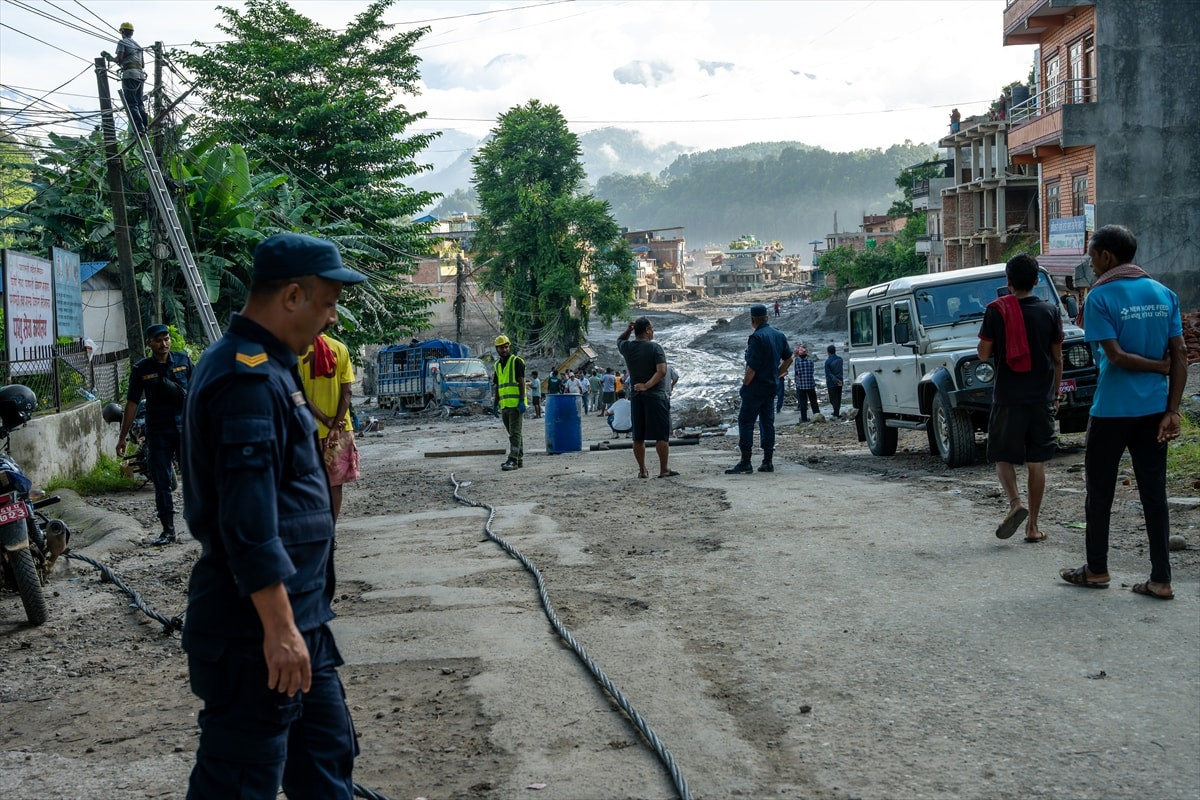 Nepal'deki yıkıcı sellerin ardından yaşananlar - Resim 74
