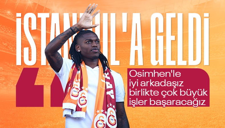 Galatasaray'ın yeni transferi Rafael Leao İstanbul'a geldi