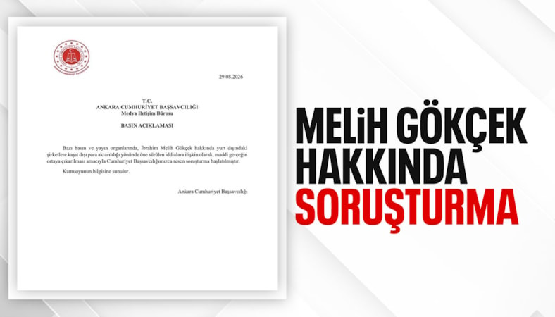 Melih Gökçek hakkında resen soruşturma başlatıldı