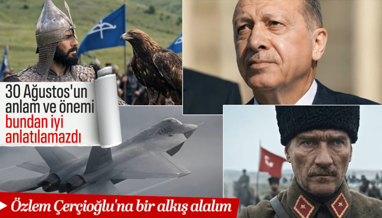Özlem Çerçioğlu’nun 30 Ağustos videosu sosyal medyada beğeni topladı