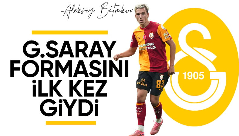 Aleksey Batrakov, Galatasaray'da ilk maçına çıktı