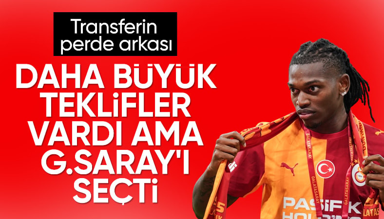 Gardi'ye göre Rafael Leao büyük tekliflere rağmen Galatasaray'ı seçti