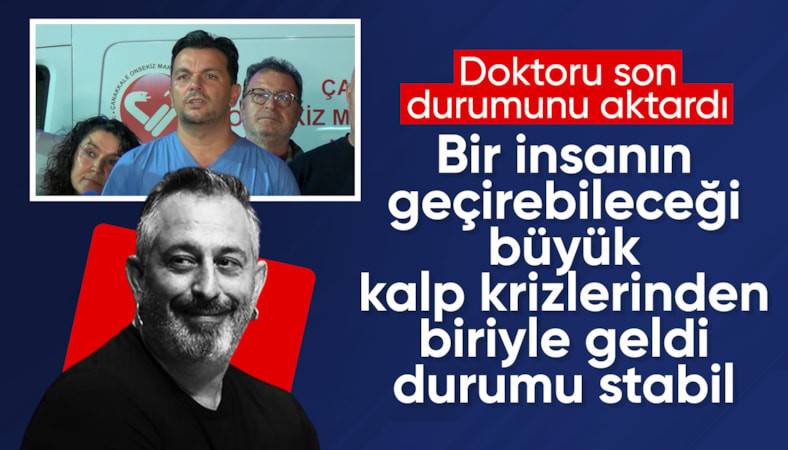 Kalp krizi geçiren Cem Yılmaz'ın son durumu: Anjiyo oldu, 2 gün gözlem altında kalacak