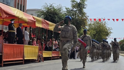 Edirne'de 30 Ağustos Zafer Bayramı'nın çoşkusu Mehmetçikle yeniden yaşandı