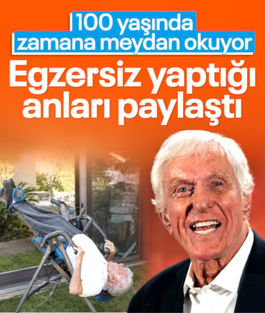 Dick Van Dyke zamana meydan okuyor: Egzersiz yaptığı anları paylaştı
