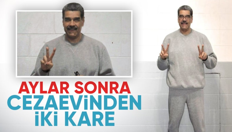 Maduro'nun hapishanedeki yeni fotoğrafları paylaşıldı