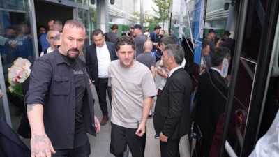 Trabzonspor kafilesi, Diyarbakır'a geldi