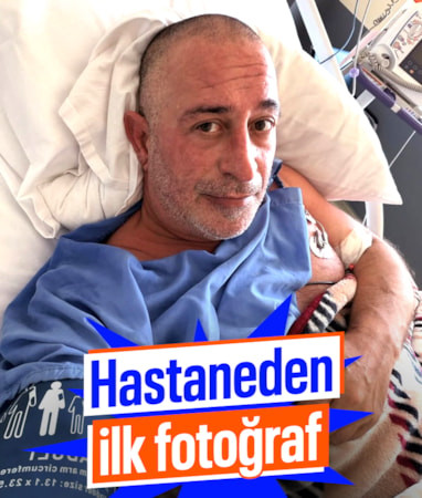 Hastaneye kaldırılan Cem Yılmaz'dan ilk fotoğraf geldi