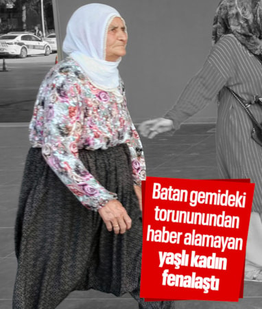 Girne'deki gemi kazasında torunundan haber alamayan yaşlı kadın fenalaştı