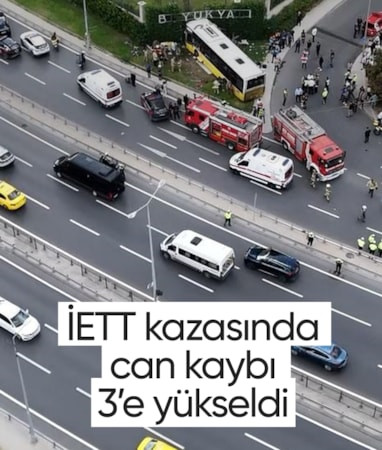 İETT otobüsünün duvara çarptığı kazada ölü sayısı 3’e çıktı