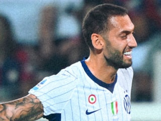 Inter, Hakan Çalhanoğlu'nun golüyle Cagliari'yi devirdi