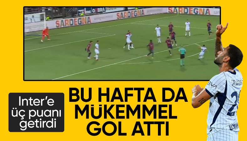 Inter, Hakan Çalhanoğlu'nun golüyle Cagliari'yi devirdi