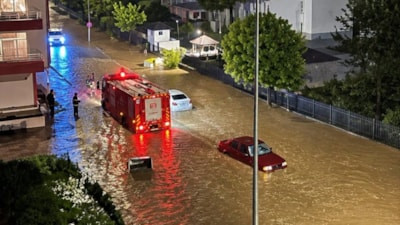 Ordu ve Giresun'da sağanak: Yolları su bastı