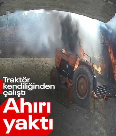 Antalya'da 15 dakika önce çıktıkları evde akılalmaz yangını izlediler