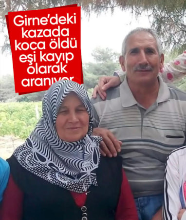 Girne’de batan gemide Hüseyin Özdemir hayatını kaybetti, eşi Şerife Özdemir kayıp