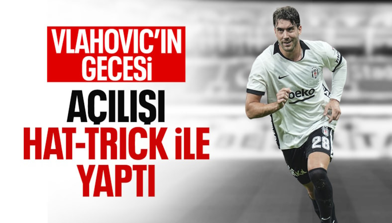 Dusan Vlahovic'ten Çorum FK'ya hat-trick!