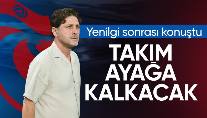Fatih Tekke: Takım ayağa kalkacak, kesin!