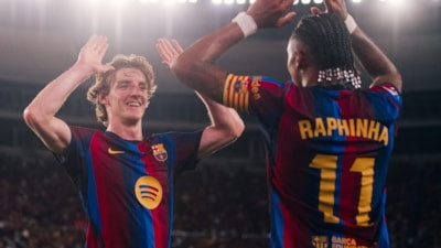 Barcelona, Rayo Vallecano'ya 5 attı