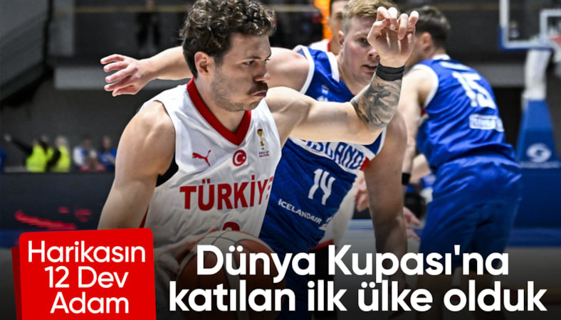 A Milli Erkek Basketbol Takımı, Dünya Kupası biletini aldı