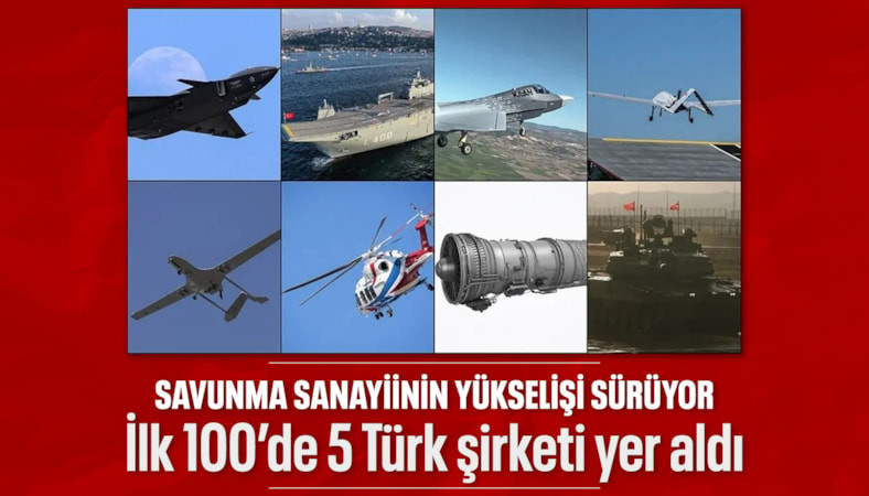 Türk savunma sanayiinin küresel ligdeki yükselişi sürüyor