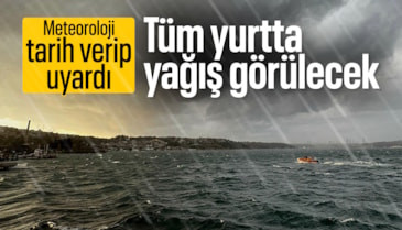 Hafta sonu yurdun büyük bölümünde yağış bekleniyor