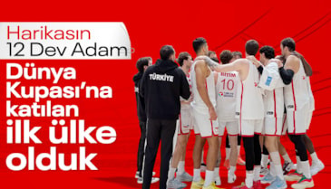 A Milli Erkek Basketbol Takımı, Dünya Kupası biletini aldı