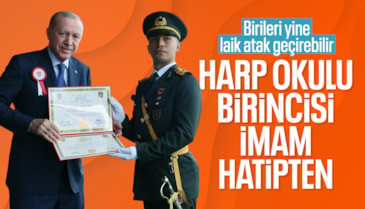 Kara Harp Okulu birincisi Ahmet Burak Değirmenci imam hatip lisesi mezunu
