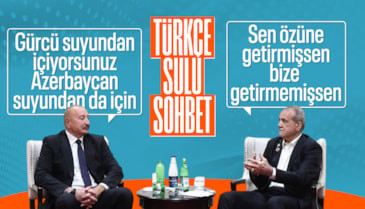 İlham Aliyev ve İran Cumhurbaşkanı Pezeşkiyan Bişkek’te bir araya geldi