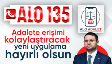 Akın Gürlek duyurdu: 135 Alo Adalet Hattı hizmete başladı