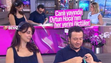 Oytun Erbaş ideal vücut ölçülerini anlattı: Mezurayla her yerini ölçtüler