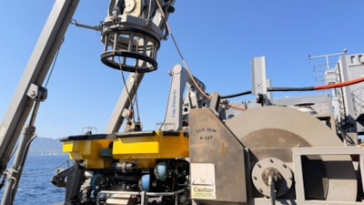 TCG IŞIN, Girne'de arama kurtarma çalışmalarına katıldı