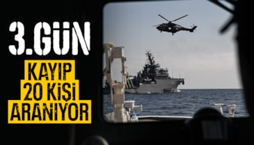 TCG IŞIN, Girne'de arama kurtarma çalışmalarına katıldı