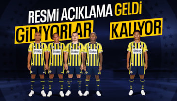 Fenerbahçe'de ayrılıklar resmen açıklandı: 4 isim birden...