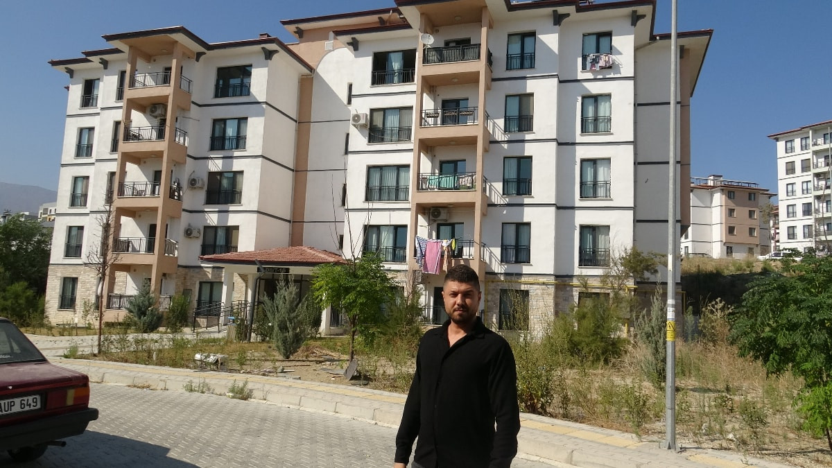 Hatay'da depremzedenin ev alma hayali yarım kaldı