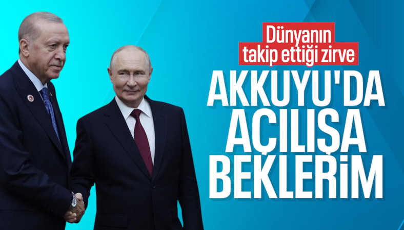 Cumhurbaşkanı Erdoğan, Putin ile bir araya geldi