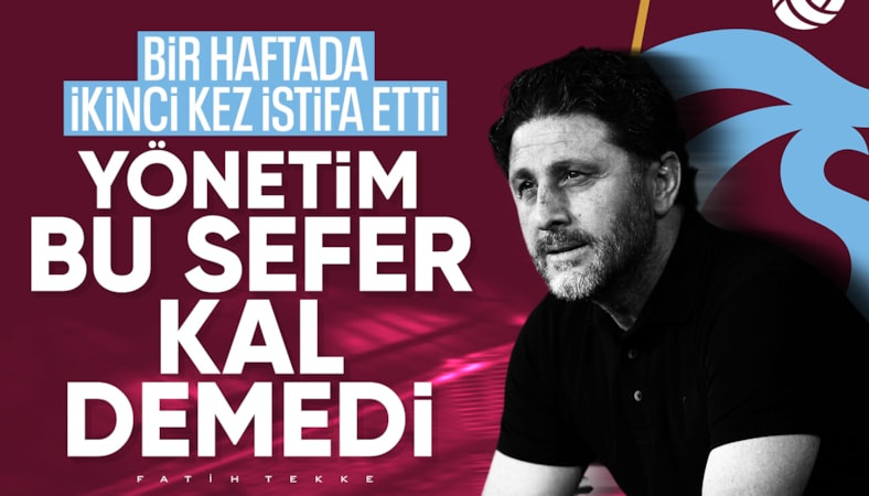 Trabzonspor, Fatih Tekke ile yollarını ayırdı