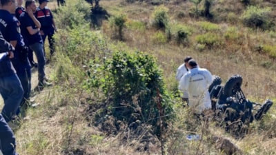 Sivas'ta şarampole devrilen ATV sürücüsünden acı haber