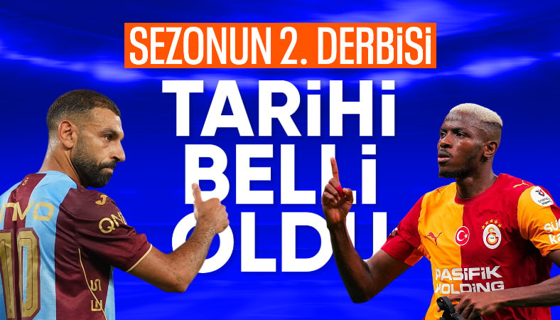 Trabzonspor-Galatasaray derbisinin tarihi açıklandı