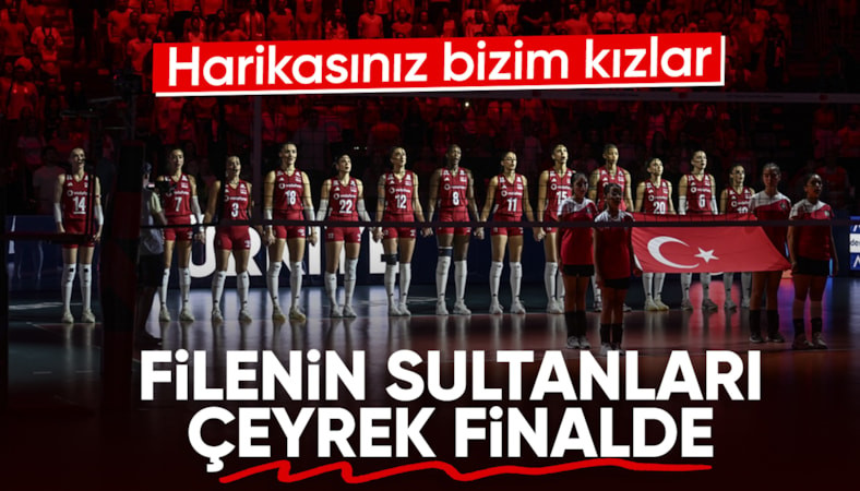 Filenin Sultanları, Avrupa Şampiyonası'nda çeyrek finale yükseldi