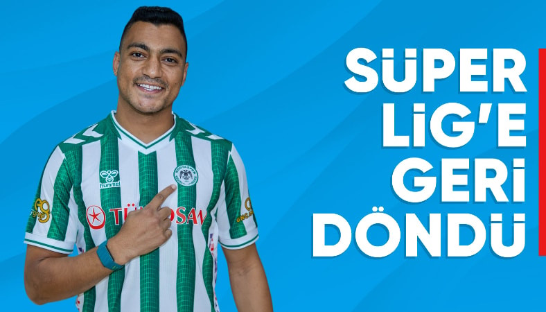Mostafa Mohamed Süper Lig'e geri döndü: Konyaspor'a imza attı