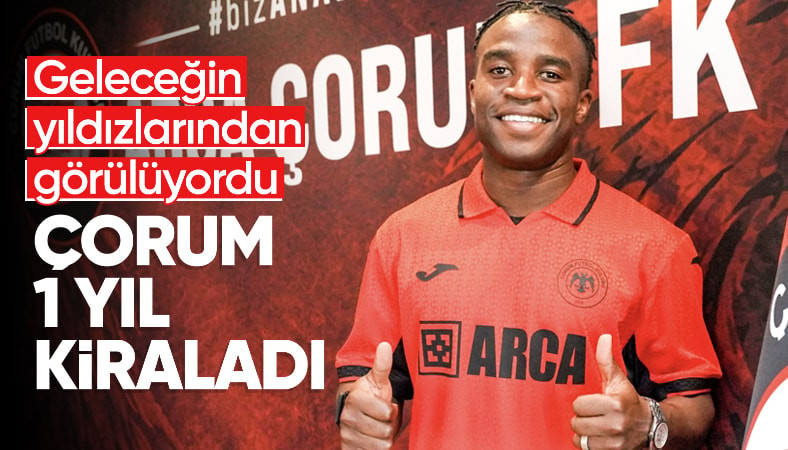 Çorum FK, Borussia Dortmund'un eski yıldızı Moukoko'yu kadrosuna kattı