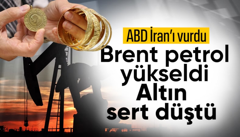 Savaş çanları çalarken bir kez daha brent petrol yükseldi altın fiyatları düştü