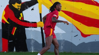 Rafael Leao, Galatasaray'da ilk antrenmanına çıktı