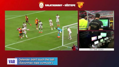 Süper Lig'de 3. haftanın VAR kayıtları açıklandı