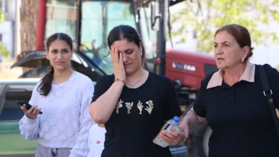 Bolu'da çamaşır makinesi yangını: Ev sahibi gözyaşlarına hakim olamadı