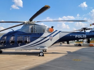 GÖKBEY helikopteri Emniyet Genel Müdürlüğü envanterine katıldı