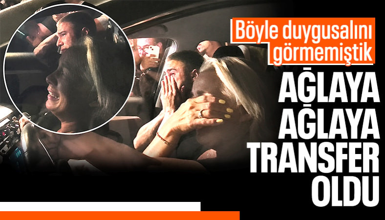 Böyle oyuncular da var: Transferini öğrenince tesislerden annesiyle gözyaşları içinde ayrıldı!